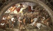 RAFFAELLO Sanzio The Meeting between Leo the Great and Attila oil painting